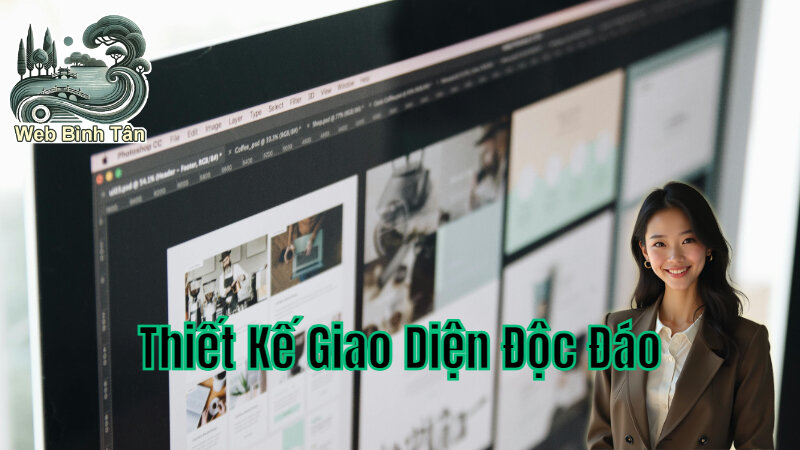 Thiết Kế Giao Diện Độc Đáo Cho Website Cửa Hàng