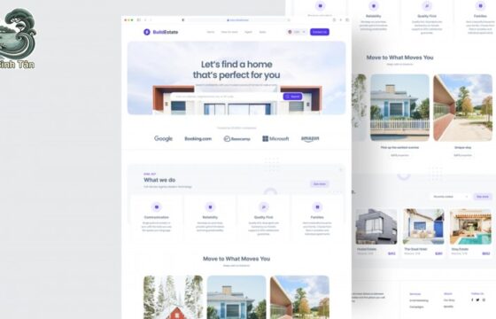 Mẫu website bất động sản – Lựa chọn tuyệt vời cho doanh nghiệp