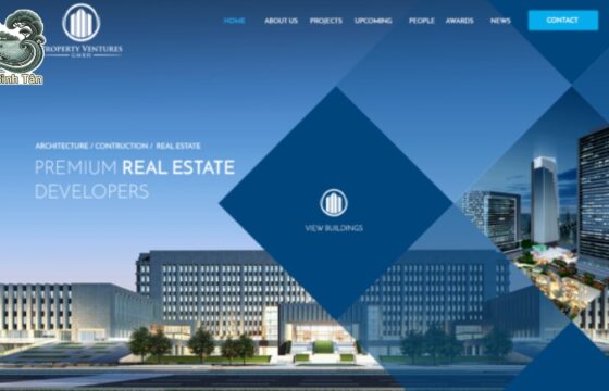 Thiết kế website bất động sản – Tối ưu hóa giao diện ấn tượng