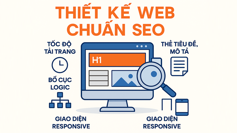 thiết kế web chuẩn seo