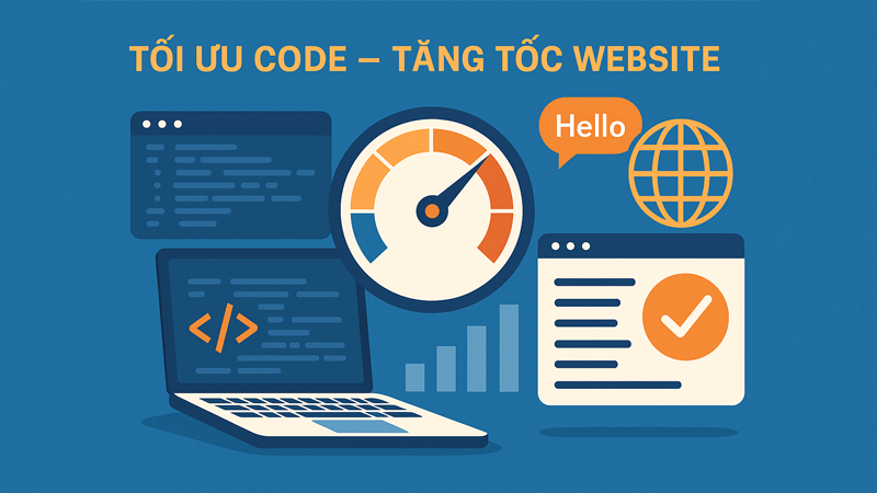 tối ưu code tăng tốc website